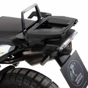 Portapacchi nero Hepco & Becker Alu Rack per Husqvarna Norden 901- Non Perdere