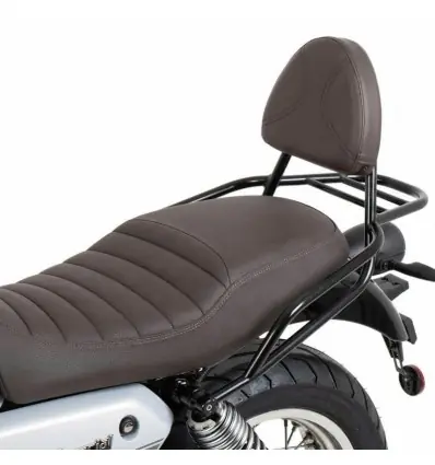 Promozione Esclusiva Schienalino Hepco & Becker con portapacchi per Moto Guzzi V7 850-
