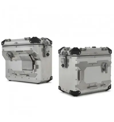 Saldi Coppia valigie Wunderlich per telai BMW su R1200 GA Adv, R1250 GS Adv, F850 GS Adv-