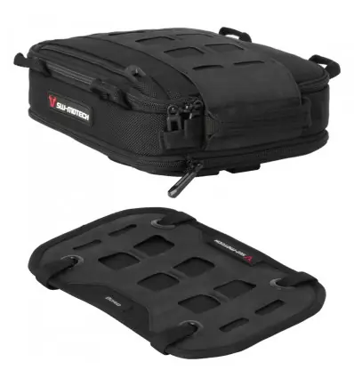 Promo Stagionale Mini borsa da sella con base SW-Motech Pro Plus da 3 a 6 lt nera-