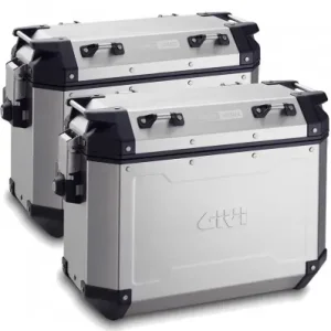 Borse laterali rigide Givi Trekker Outback in alluminio 37+37 litri- Offerta Speciale