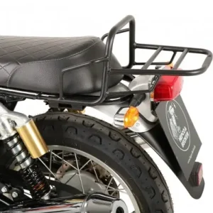 Portapacchi Hepco & Becker Tube Rack nero per Royal Enfield Interceptor e Continental 650 T- Nuova Collezione