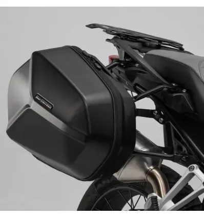 Coppia di borse nere da moto+telai SW-Motech AERO ABS per KTM 790/890 Adventure dal 2019- Acquista Ora