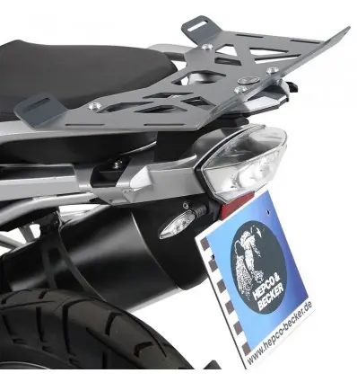 Consegna Rapida Estensione in alluminio Hepco & Becker per portapacchi su BMW R1250 GS-