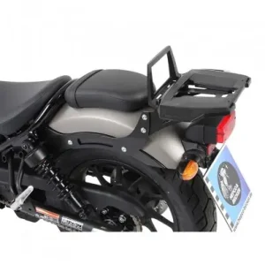 Portapacchi nero Hepco & Becker Alu Rack per Honda CMX 500 Rebel 2017- Ultimissimo Modello
