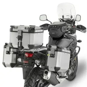 Portavaligie laterale Givi specifico per valigie Monokey Trekker Outback su Suzuki DL650 V-Strom 2017- Solo Oggi