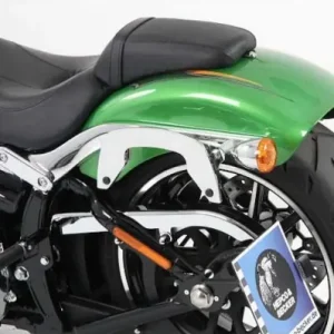 Telai laterali Hepco & Becker C-Bow system cromati per Harley Davidson Street 750- Nuova Collezione