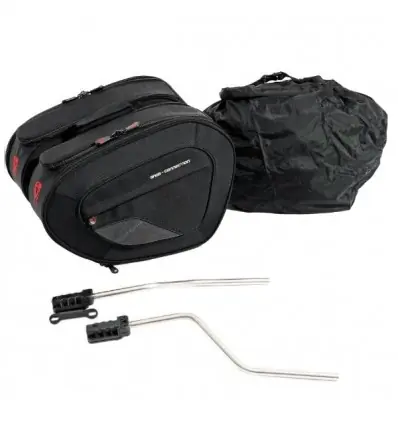 Borse laterali SW-Motech Blaze con telai specifici per Triumph Street Triple e Street Triple R fino 2011- Spedizione Gratuita
