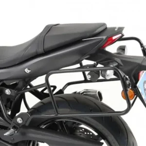 Coppia telai laterali neri Hepco & Becker Lock It per Suzuki SV 650 dal 2016- Reso Gratuito