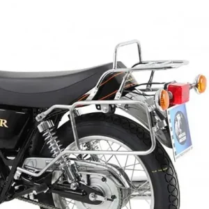 Portapacchi e telai laterali Hepco & Becker cromati per Yamaha SR 400 dal 2014- Ultima Occasione