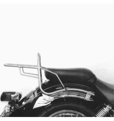 Esclusivo Portapacchi cromato Hepco & Becker Rear Rack per Yamaha XVS 125/250 Drag Star-