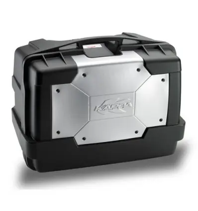 Valigia rigida Kappa KGR46 Garda da 46 litri nero alluminio- Offerta Lampo