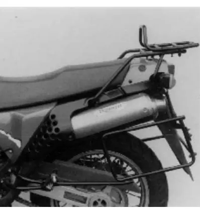 Nuovo Arrivo Portapacchi nero Hepco & Becker Rear Rack per Triumph Tiger fino al 1998-