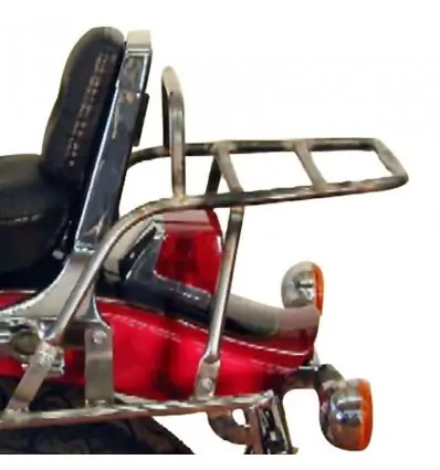 Portapacchi cromato Hepco & Becker Rear Rack per Suzuki VS 1400 Intruder 97-03- Offerta Del Giorno