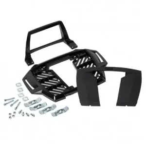 Ultimissimo Modello Portapacchi nero Hepco & Becker Alu Rack per Suzuki GSF 1200/S Bandit 2006-