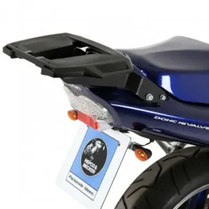 Solo Oggi Portapacchi nero Hepco & Becker Alu Rack per Suzuki GSF 600S Bandit 00-04-