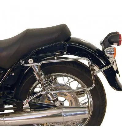 Ultimissimo Modello Telai laterali cromati Hepco & Becker per Moto Guzzi Metal 2001-