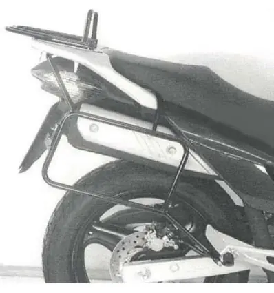 Telai laterali neri Hepco & Becker per Honda Varadero 125 01-06- Nuova Collezione