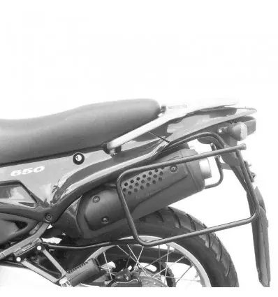 Telai laterali neri Hepco & Becker per Aprilia Pegaso 650 1996- Offerta Speciale