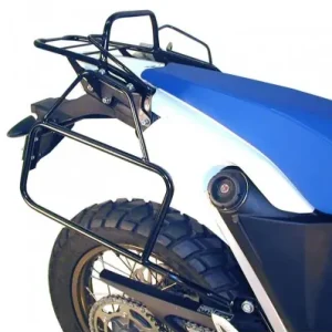 Spedizione Espresso Coppia telai laterali neri Hepco & Becker Lock It per BMW G650X Country/Challenge-