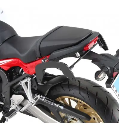 Nuova Collezione Telai laterali neri Hepco & Becker C-Bow system per Honda CB650F dal 2014-