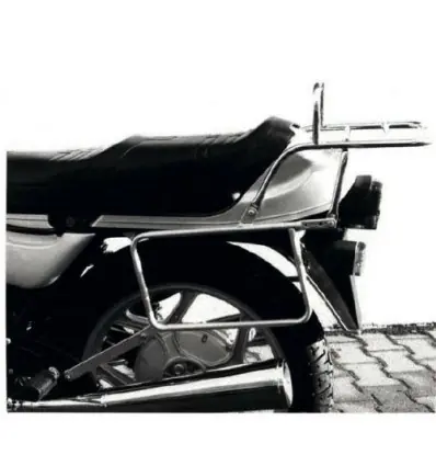Portapacchi e telai laterali Hepco & Becker per BMW R65, R80RT e R100RT cromati- Ultime Pezzi