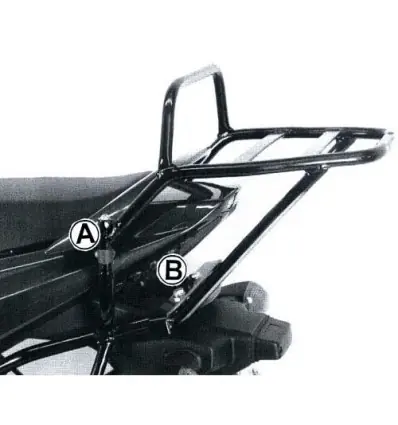 Ordina Subito Portapacchi Hepco & Becker Rear Rack per Suzuki SV 650 03-08-
