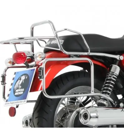 Spedizione Espresso Telai laterali Hepco & Becker per Moto Guzzi V7 vari modelli cromati-