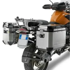 Portavaligie laterale Givi PL684CAM Trekker Outback per BMW R1200 GS 04-12- Professionale