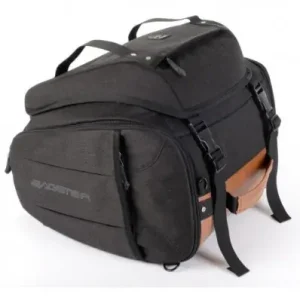 Economico Borsa da sella Bagster Neo Vintage Mustang nera e marrone-