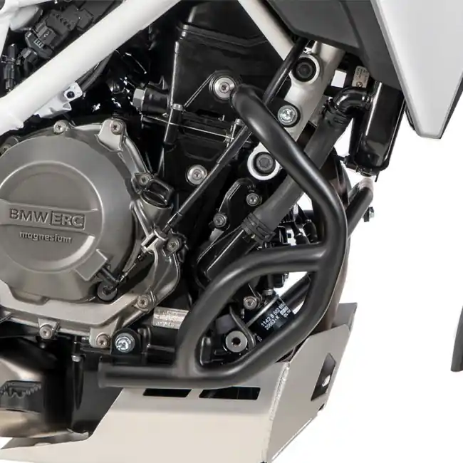 Paramotore Hepco & Becker nero per BMW F450 GS- A Buon Prezzo