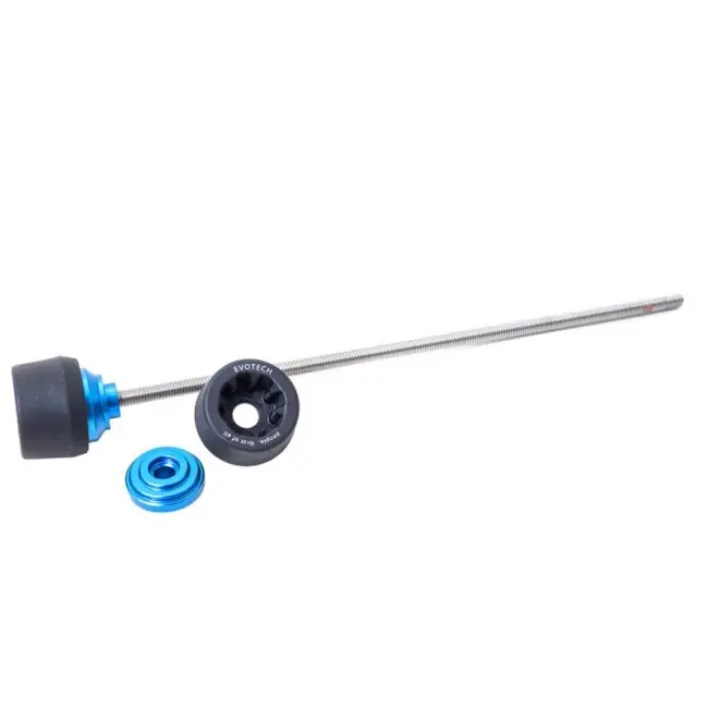 Tamponi forcella Evotech per Triumph Tiger Sport 660 e Tiger 800 Sport dal 2025-Argento Offerta Limitata