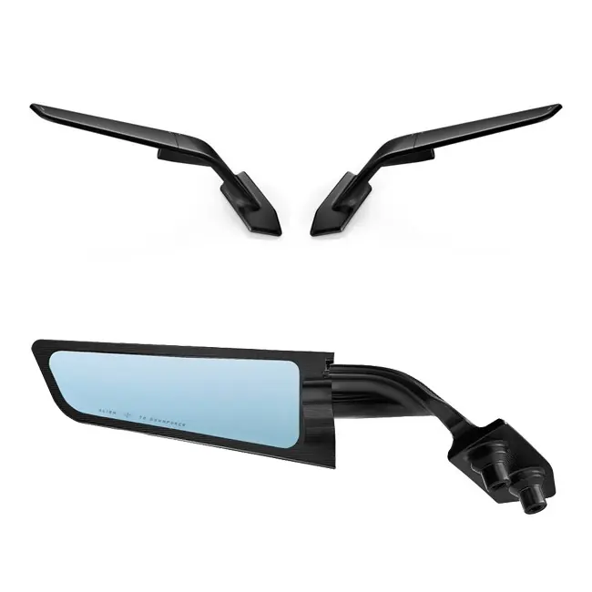 Specchietti Rizoma aerodinamici Stealth neri per BMW S1000 RR- Solo Oggi
