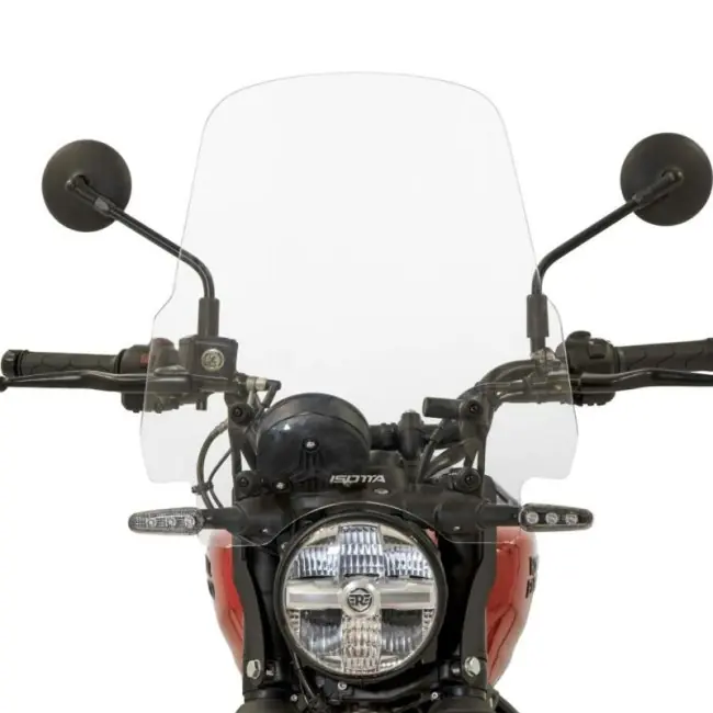 Compra Online Cupolino Isotta Alto per Royal Enfield Guerrilla 450 dal 2024 trasparente-