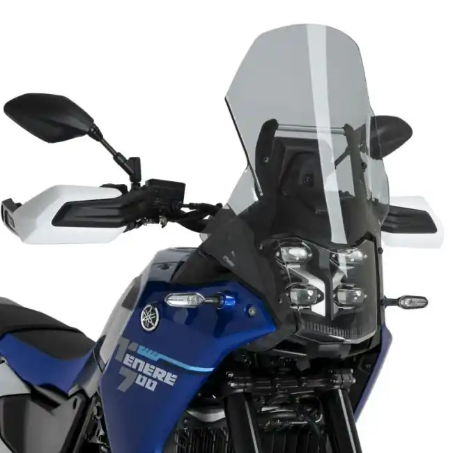 Cupolino Puig Touring per Yamaha Tenere 700 dal 2025 fume chiaro- Spedizione Gratuita