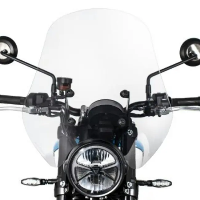 Popolare Cupolino Isotta Alta protezione per Triumph Speed Twin 900 dal 2025 trasparente-