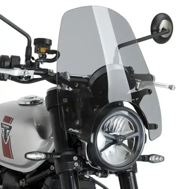 Offerta Limitata Cupolino Puig Touring per Triumph Speed Twin 900 dal 2025 fume chiaro-