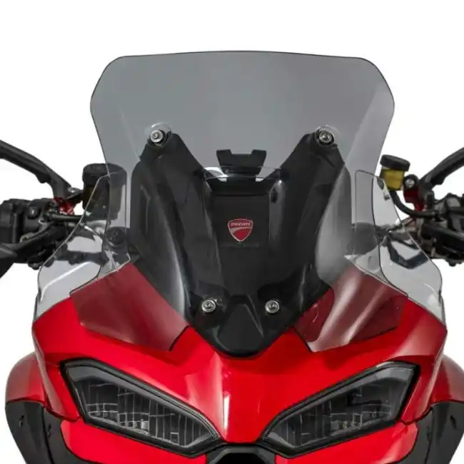Offerta Cupolino Isotta Aerodynamics Sport H40 per Ducati Multistrada V2/V2S dal 2025-Fumè chiaro
