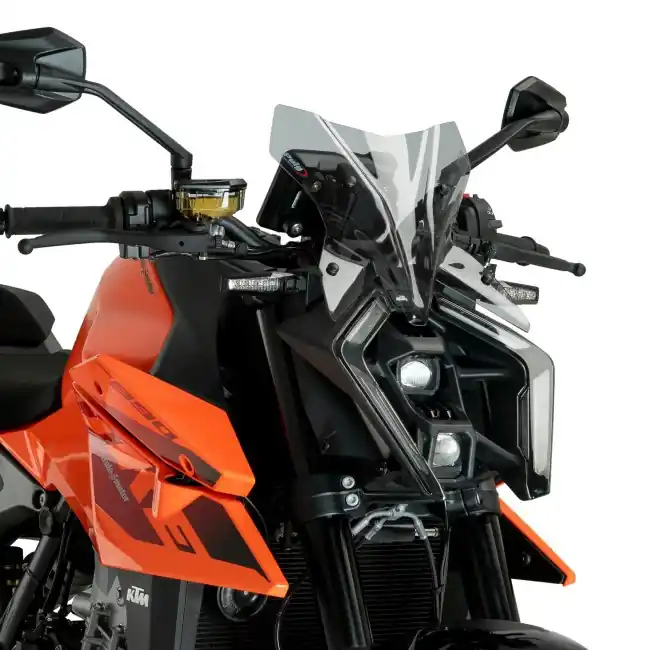 Super Prezzo Cupolino Puig Sport per KTM Duke 990 dal 2024 fume chiaro-