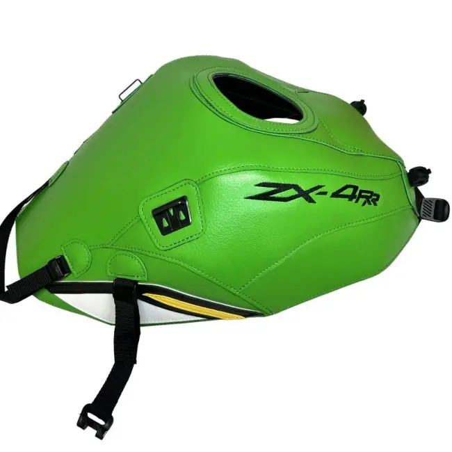 Scelto Dai Clienti Copriserbatoio Bagster per Kawasaki ZX-4RR dal 2024 in similpelle verde-
