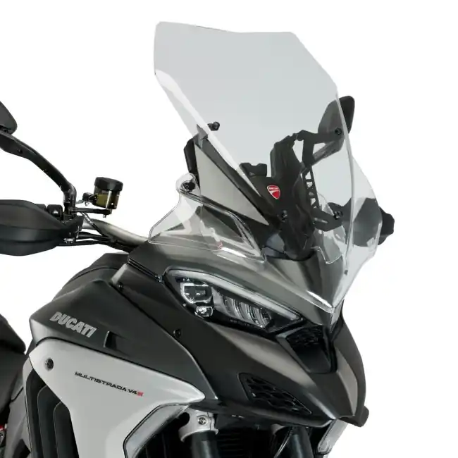 Prezzo Di Fabbrica Cupolino Puig Touring per Ducati Multistrada V4 dal 2021 Trasparente-