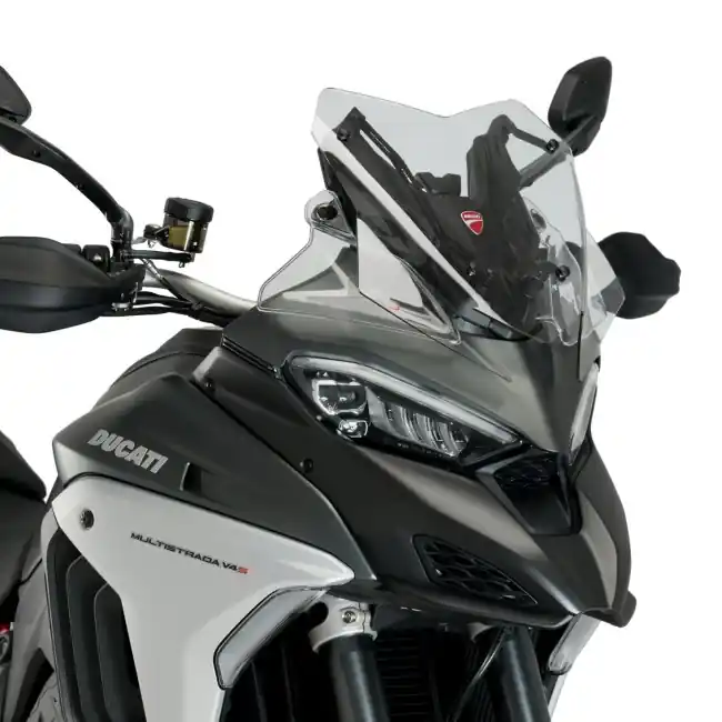 Cupolino Puig Sport per Ducati Multistrada V4 dal 2021 trasparente- Sconto