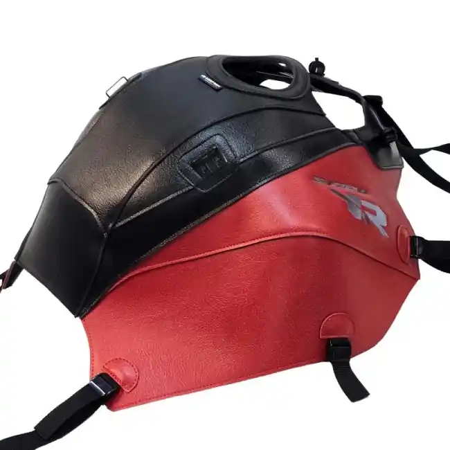 Copriserbatoio Bagster per BMW S1000 XR dal 2020 in similpelle nero e rosso- Scelto Dai Clienti