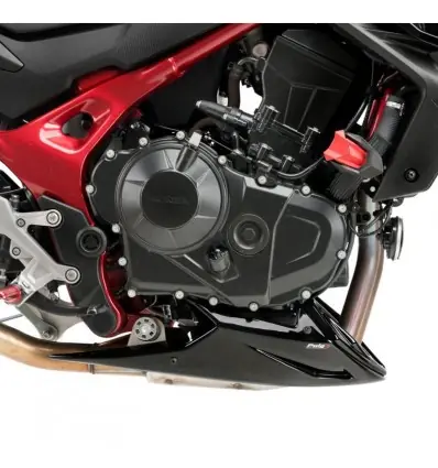 Compra Online Spoiler inferiore Puig per Honda CB 750 Hornet dal 2023 nero lucido-