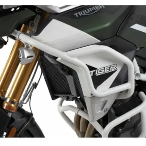 Subito Disponibile Paraserbatoio bianco Hepco & Becker per Triumph Tiger 850 Sport-