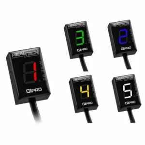 Display contamarce Healtech GiPro-X per Yamaha YZF R125 fino al 2013-Bianco Sconto