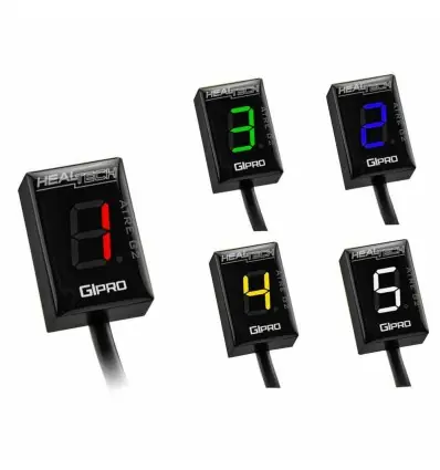 Display contamarce Healtech GiPro-X per Yamaha YZF R125 fino al 2013-Bianco Sconto