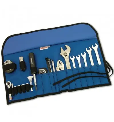 Set attrezzi da moto Cruztools Roadtech H3 Harley Davidson da 27 pezzi- Reso Gratuito
