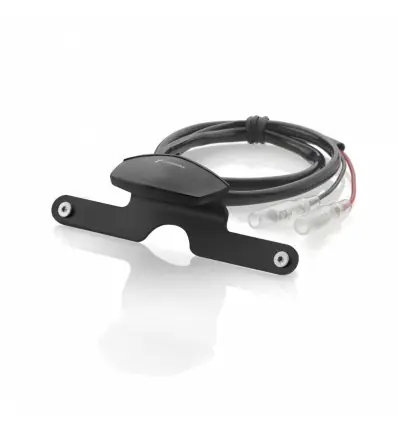 Luce targa Rizoma a led nera- Reso Gratuito