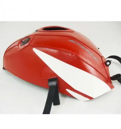 Copriserbatoio Bagster per Honda CBR 600RR 07-12 rosso e bianco- Saldi